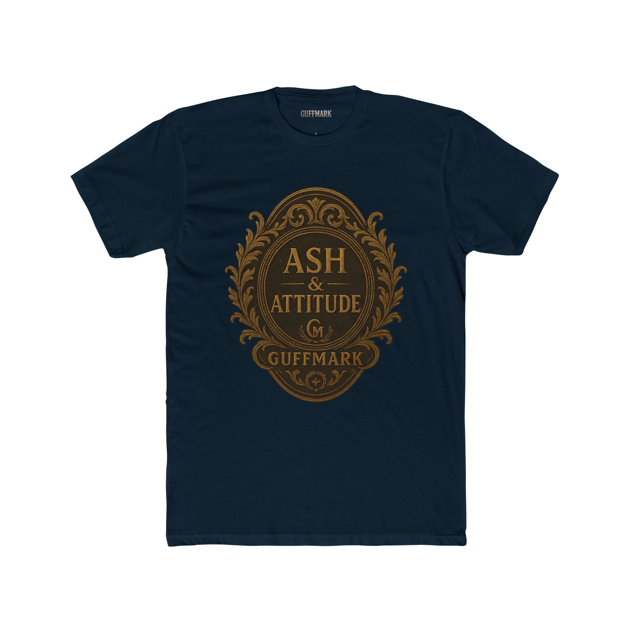 Ash & Attitude Embossed Cigar Crest Tee