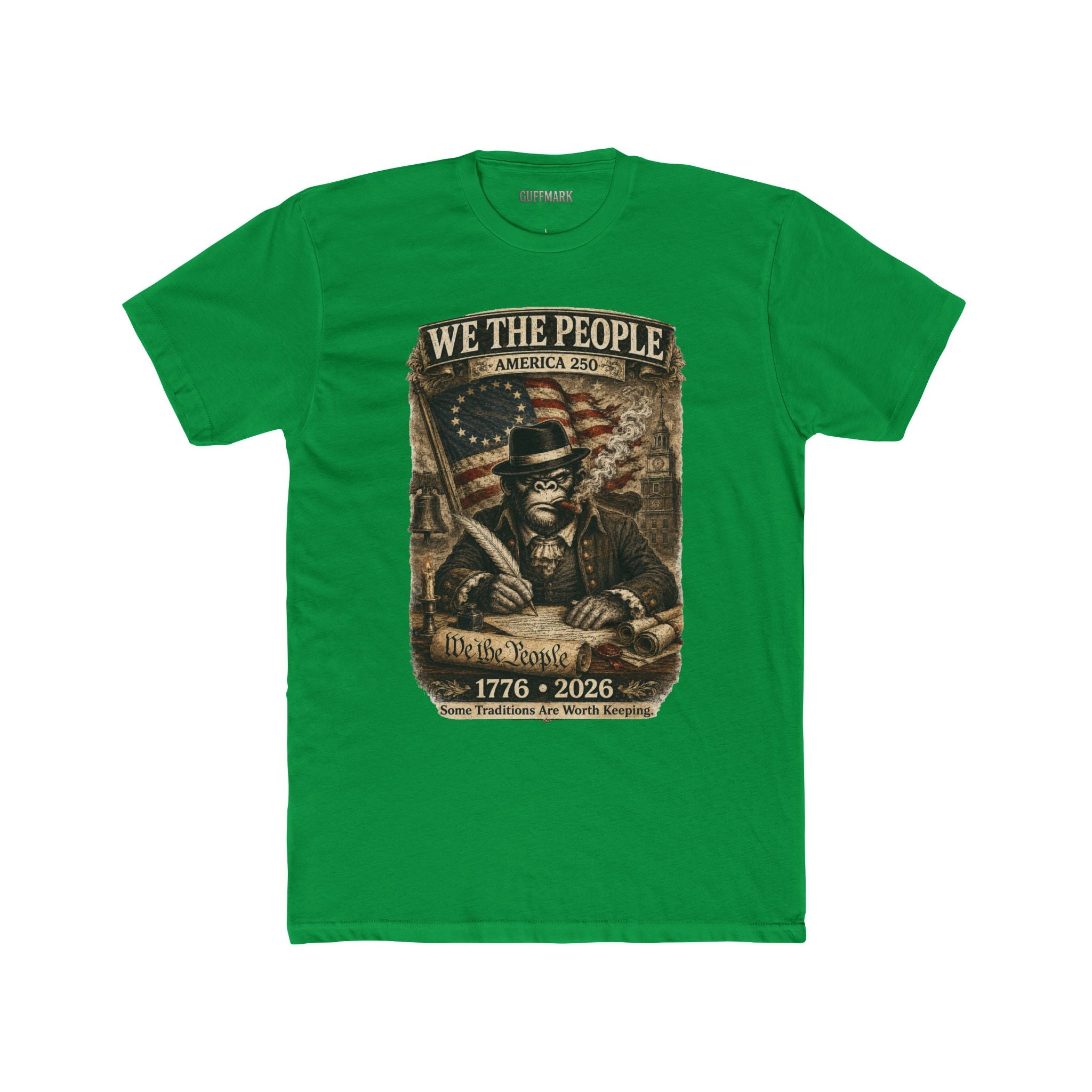 GuffMark We The People America 250 Tee | 1776–2026 Founding Fathers Patriotic Shirt