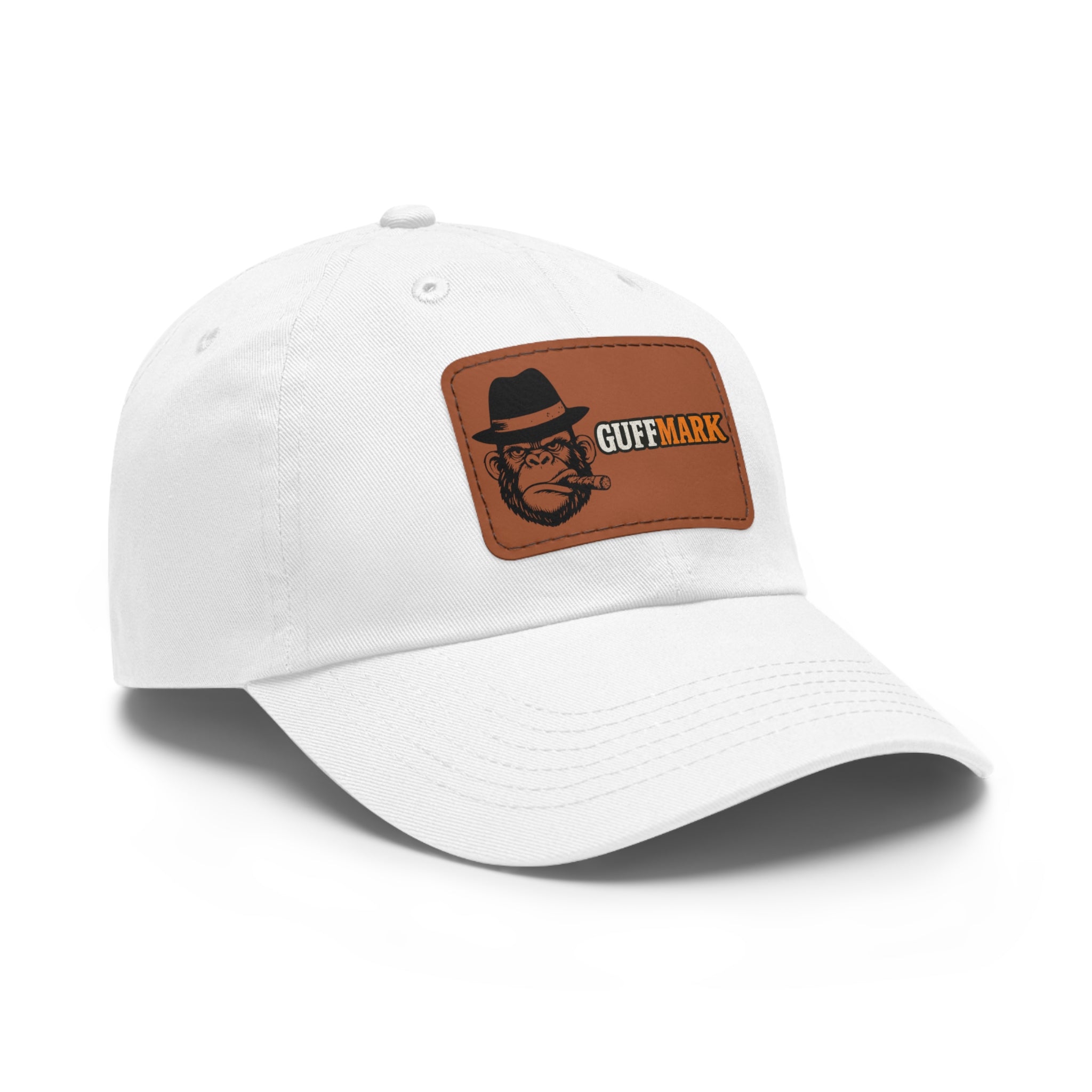 Guffmark Leather Patch Hat