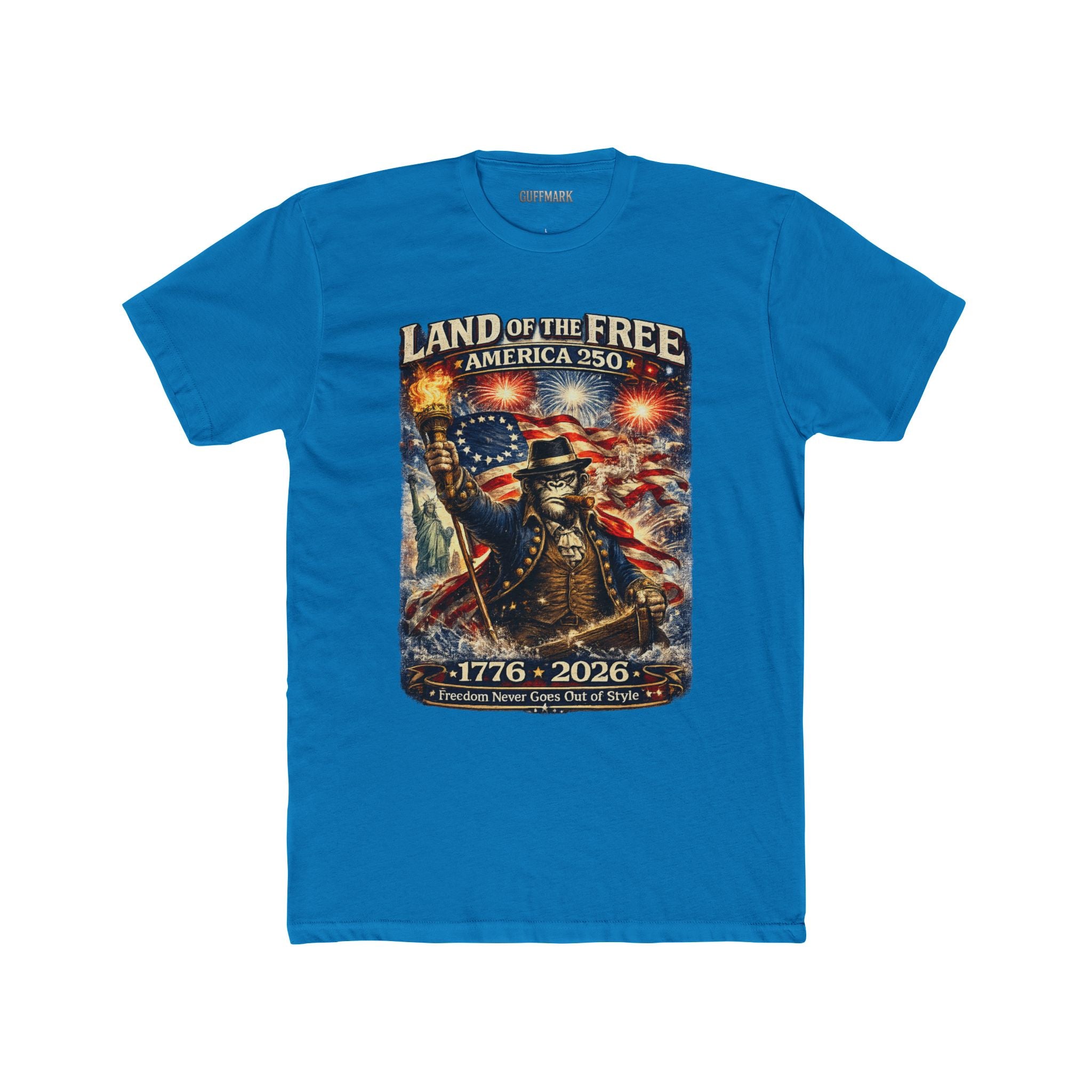 GuffMark Land of the Free Tee – America 250 Limited Edition (1776–2026)
