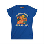 GuffMark “Smoke Like a Lady, Burn Like a Boss” Women’s Softstyle Tee