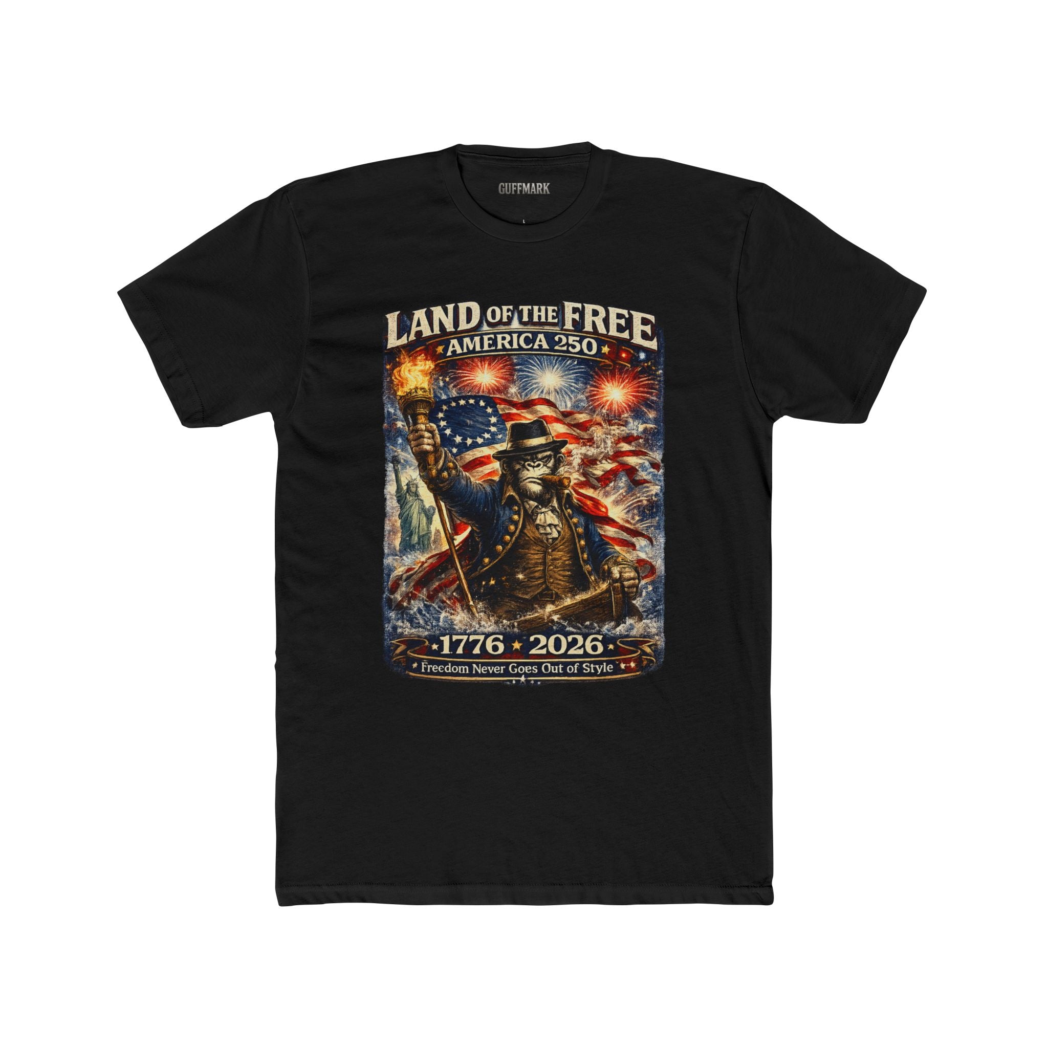 GuffMark Land of the Free Tee – America 250 Limited Edition (1776–2026)