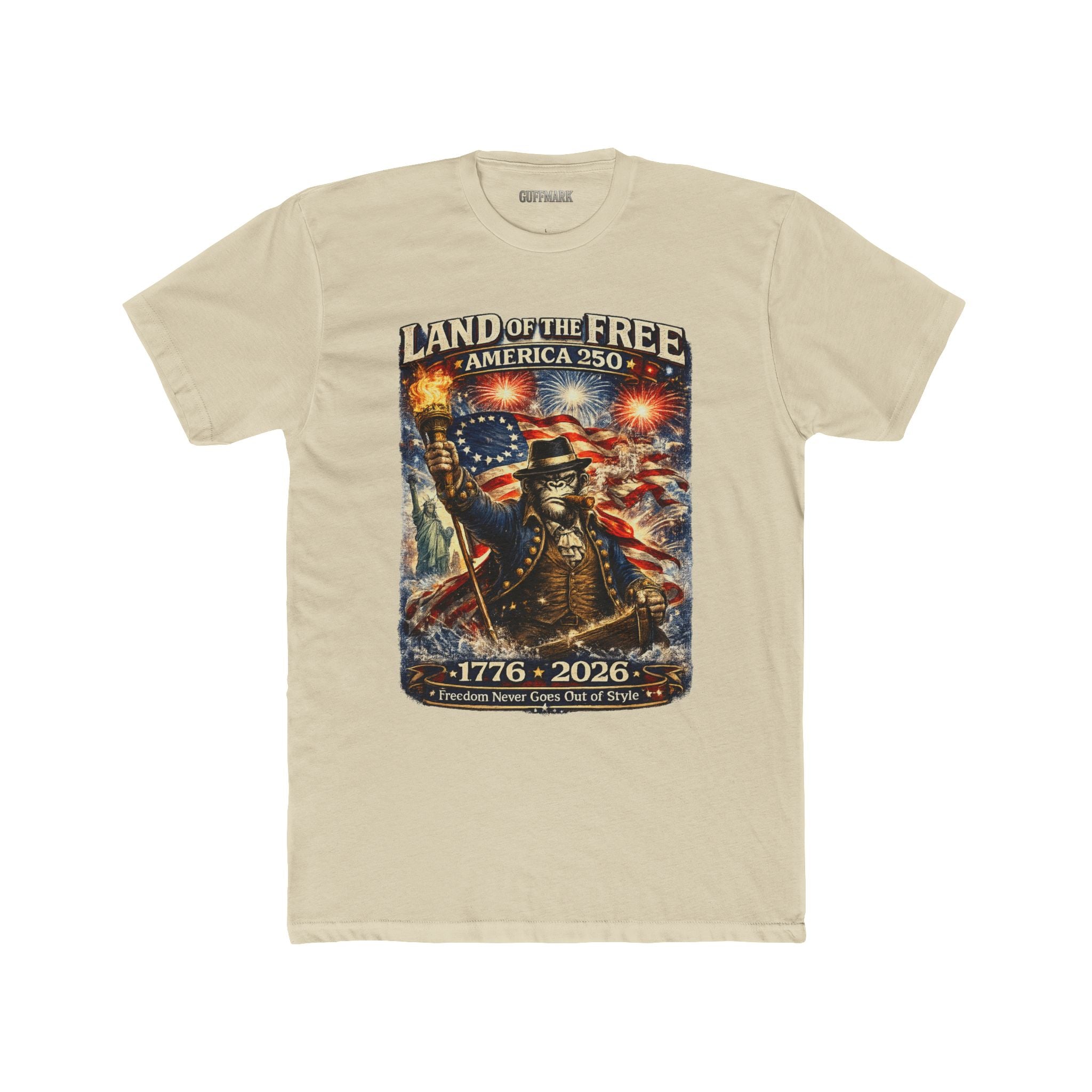 GuffMark Land of the Free Tee – America 250 Limited Edition (1776–2026)