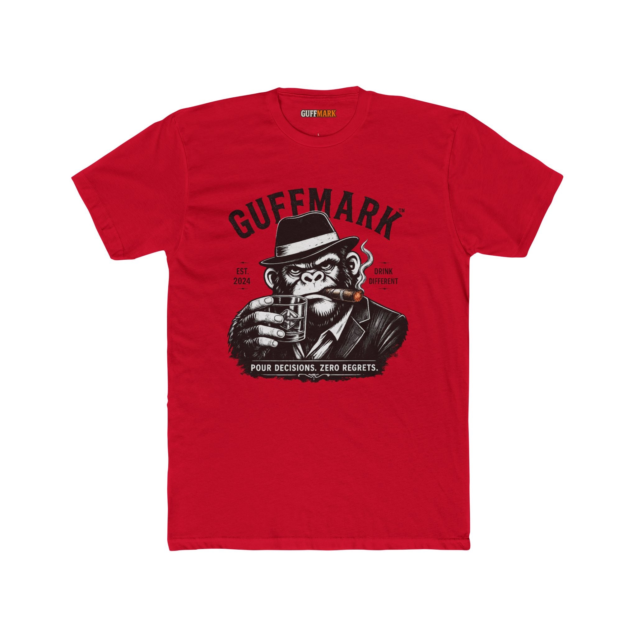 GuffMark Gorilla Whiskey & Cigar Tee