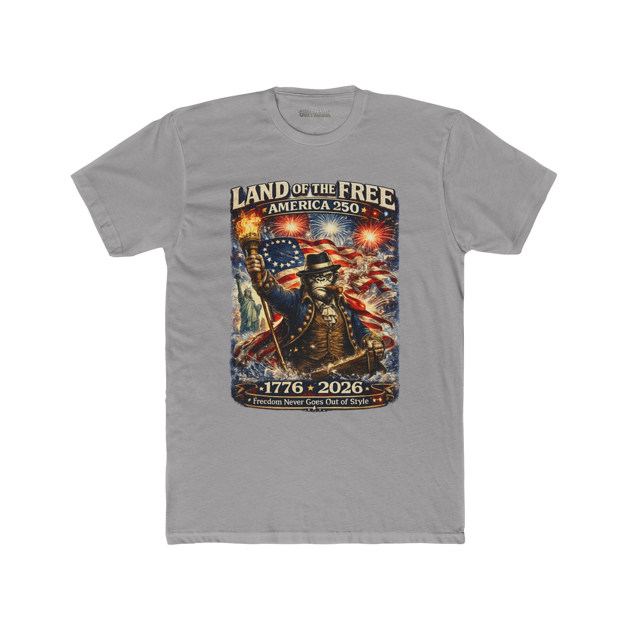 GuffMark Land of the Free Tee – America 250 Limited Edition (1776–2026)