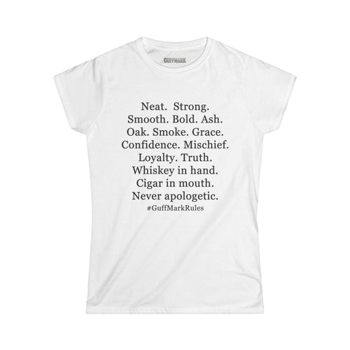 "Whiskey & Wisdom" Softstyle Tee