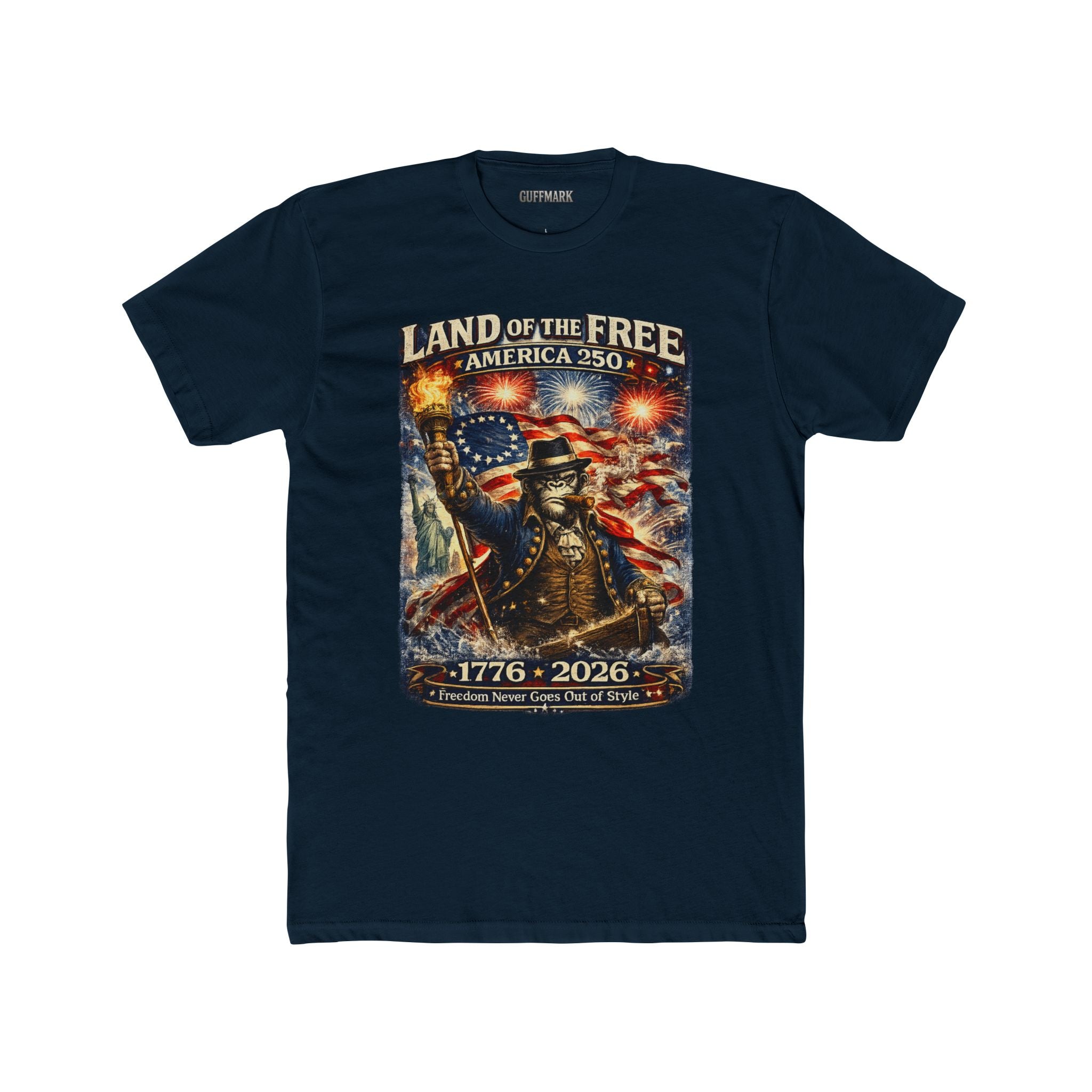 GuffMark Land of the Free Tee – America 250 Limited Edition (1776–2026)