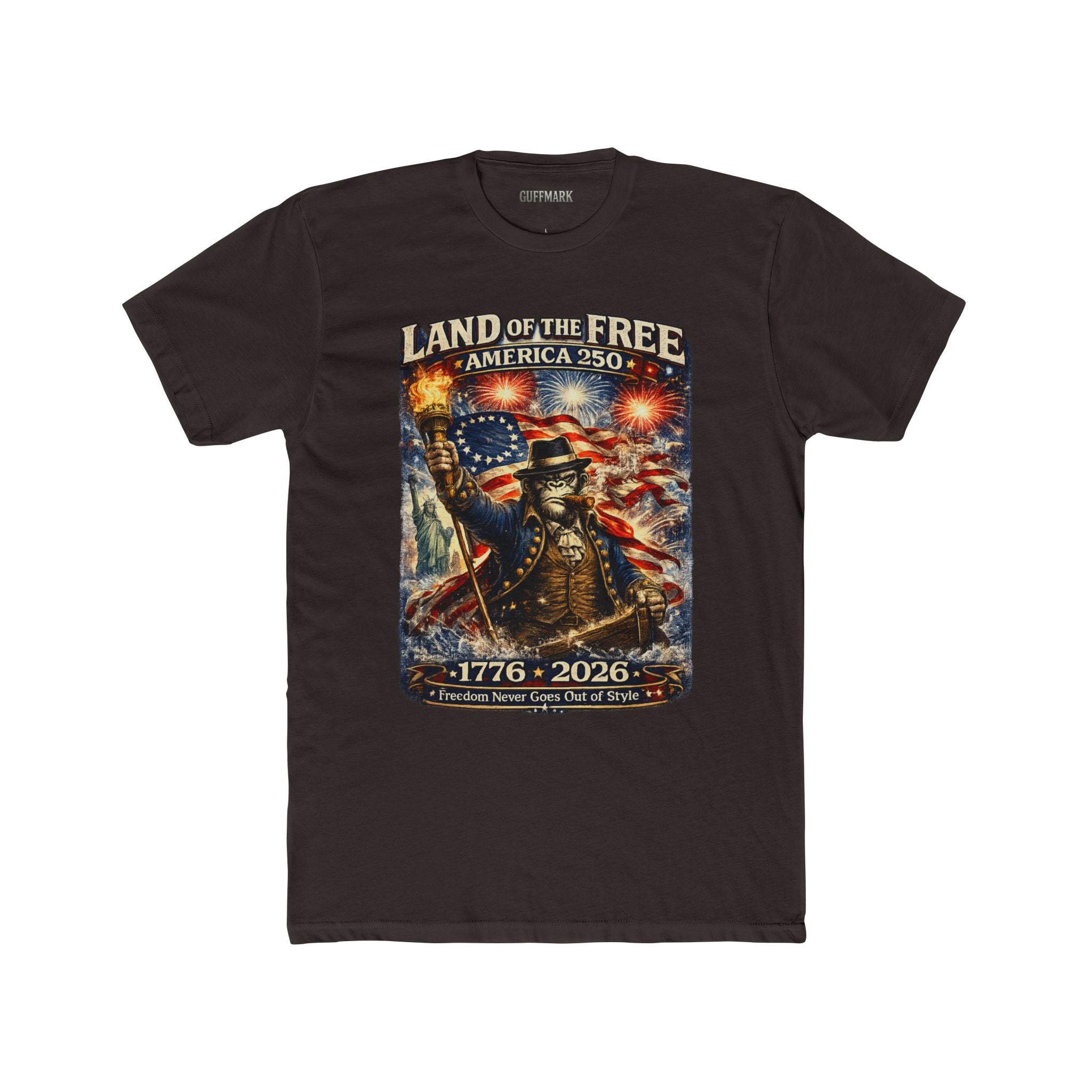 GuffMark Land of the Free Tee – America 250 Limited Edition (1776–2026)
