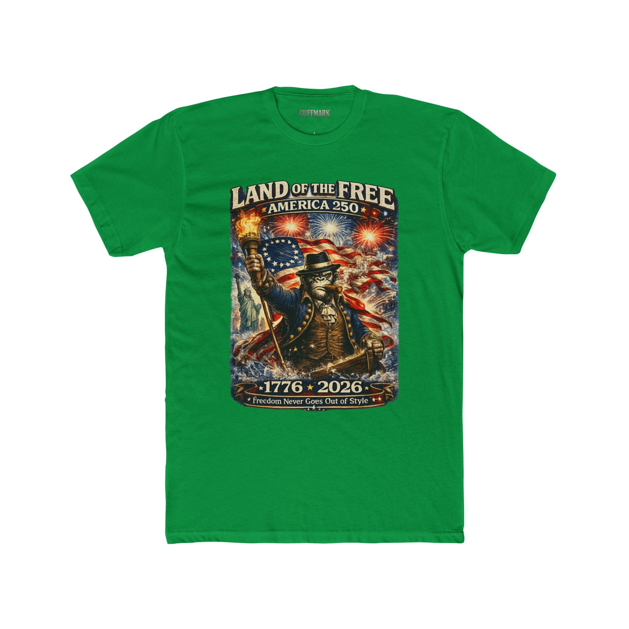 GuffMark Land of the Free Tee – America 250 Limited Edition (1776–2026)