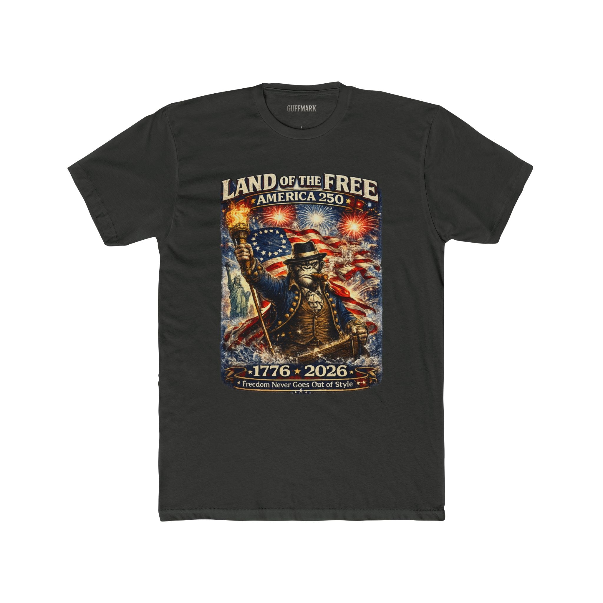 GuffMark Land of the Free Tee – America 250 Limited Edition (1776–2026)