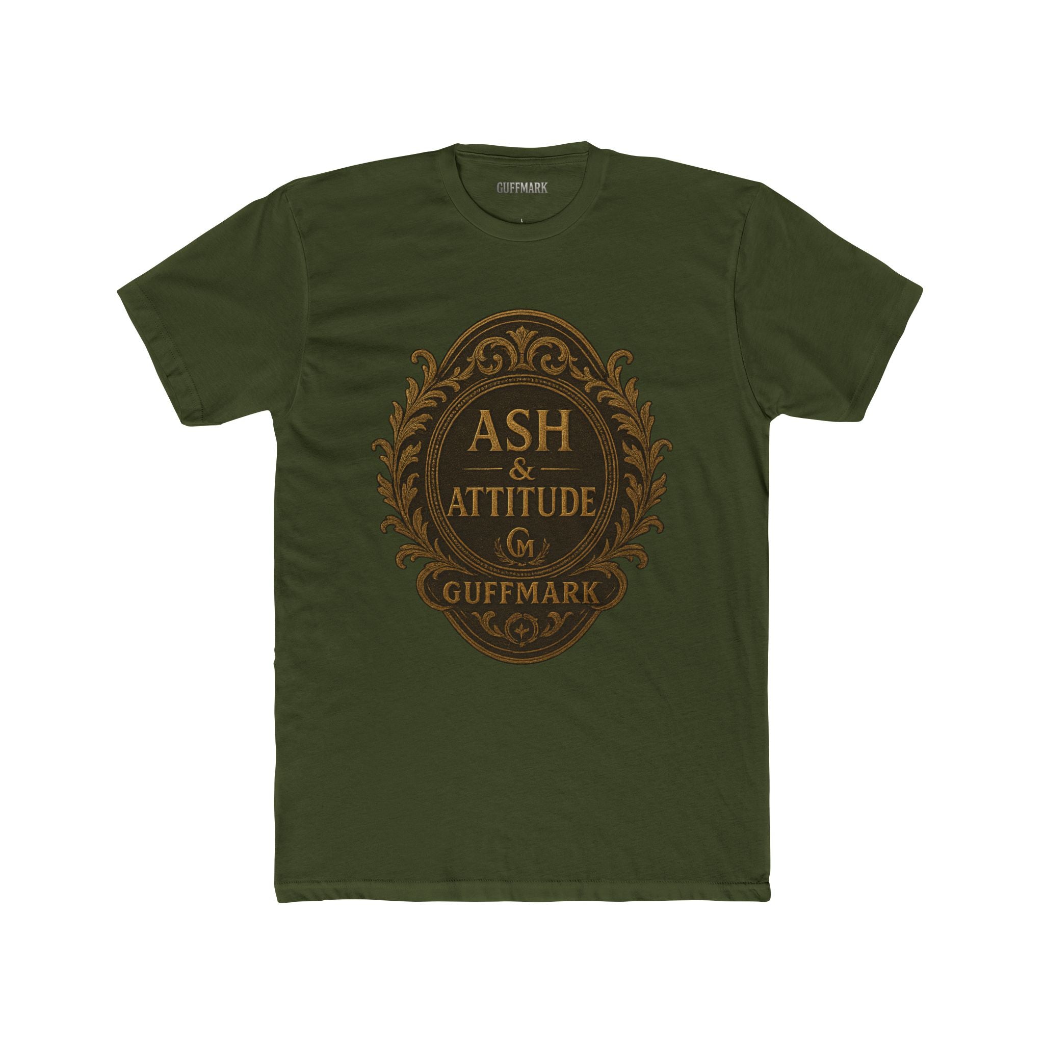 Ash & Attitude Embossed Cigar Crest Tee