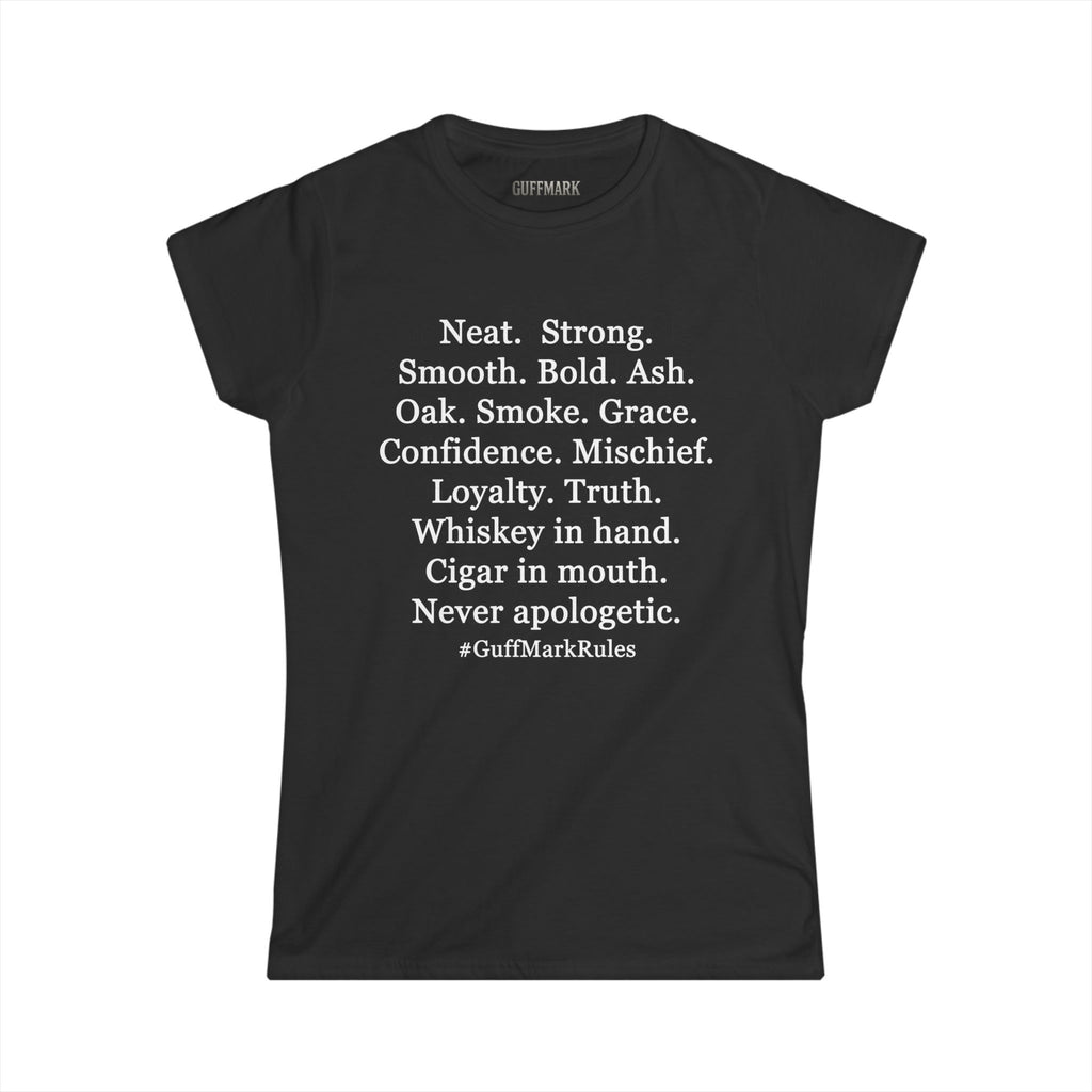 "Whiskey & Wisdom" Softstyle Tee