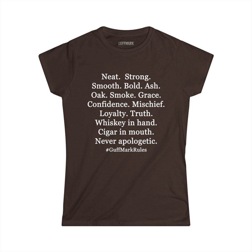 "Whiskey & Wisdom" Softstyle Tee