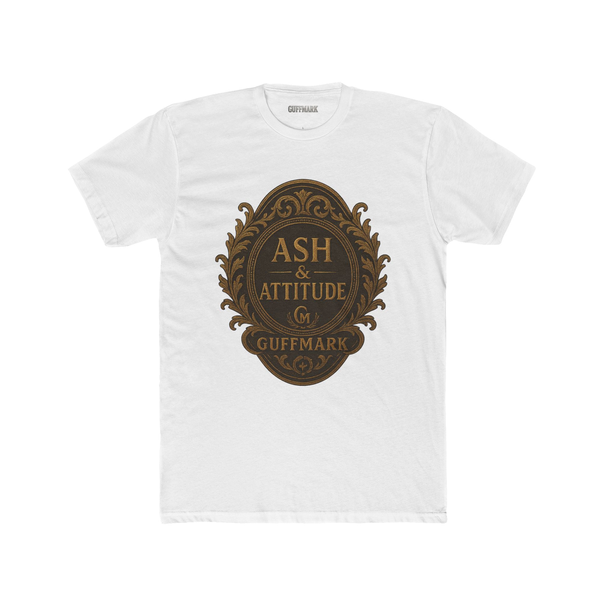 Ash & Attitude Embossed Cigar Crest Tee