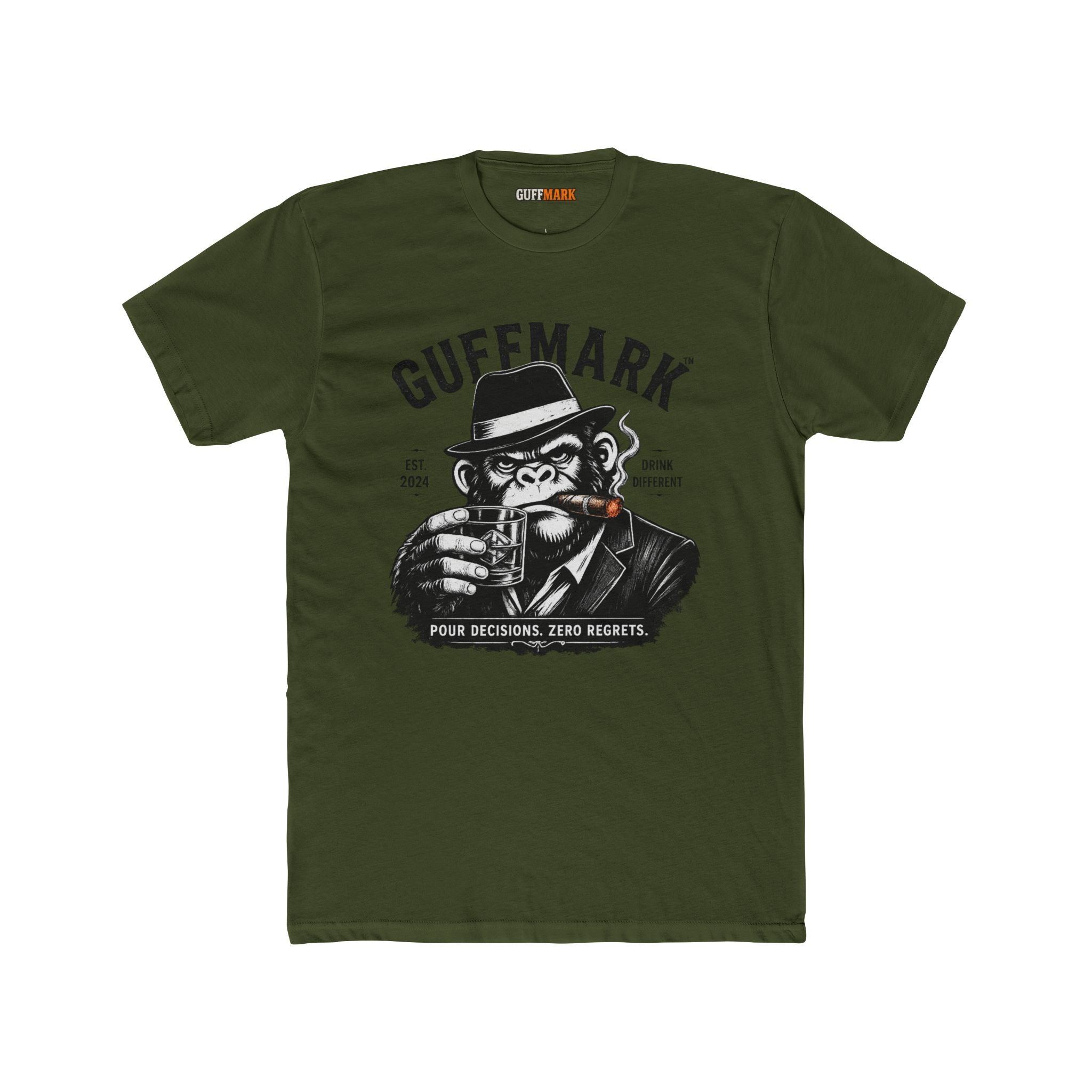 GuffMark Gorilla Whiskey & Cigar Tee