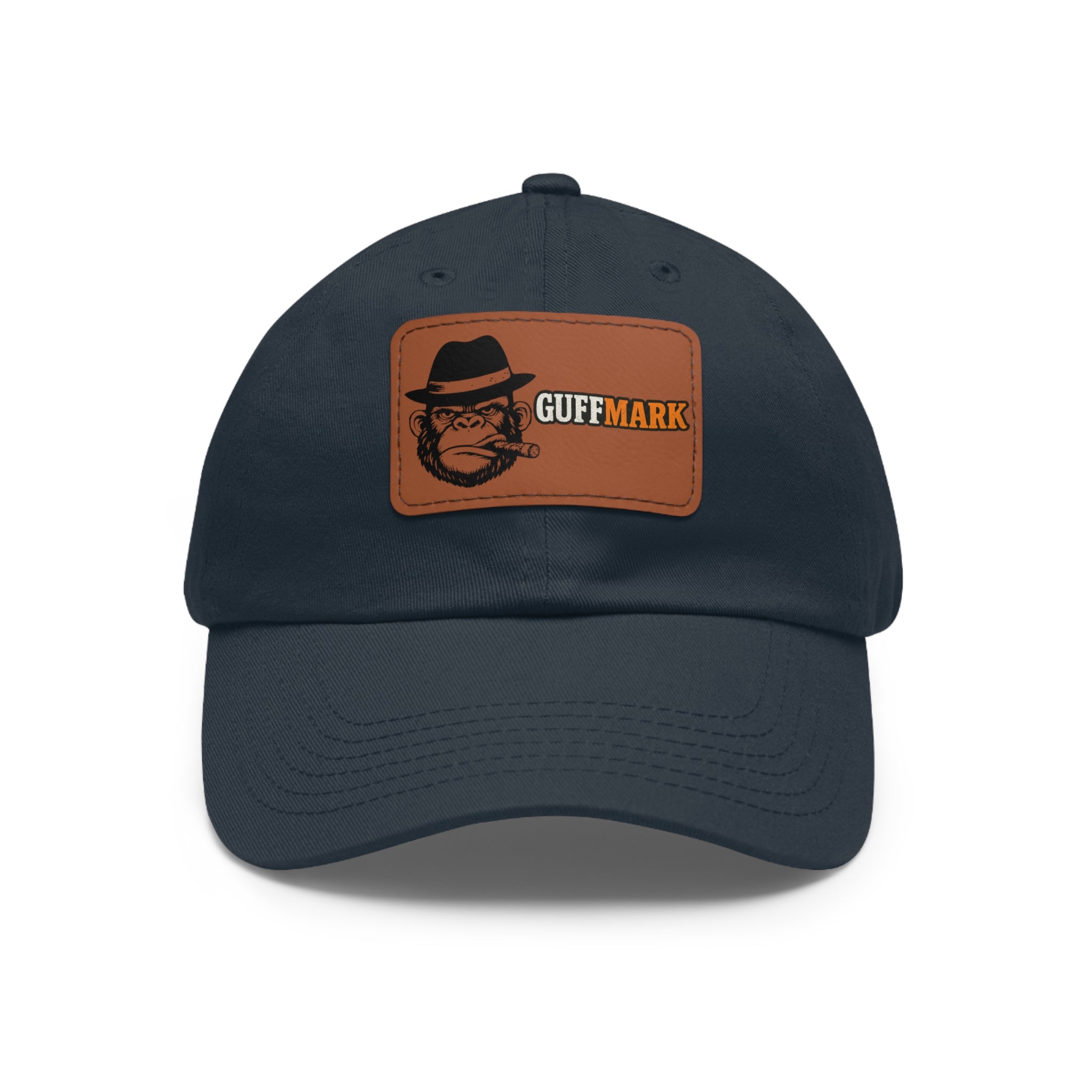 Guffmark Leather Patch Hat