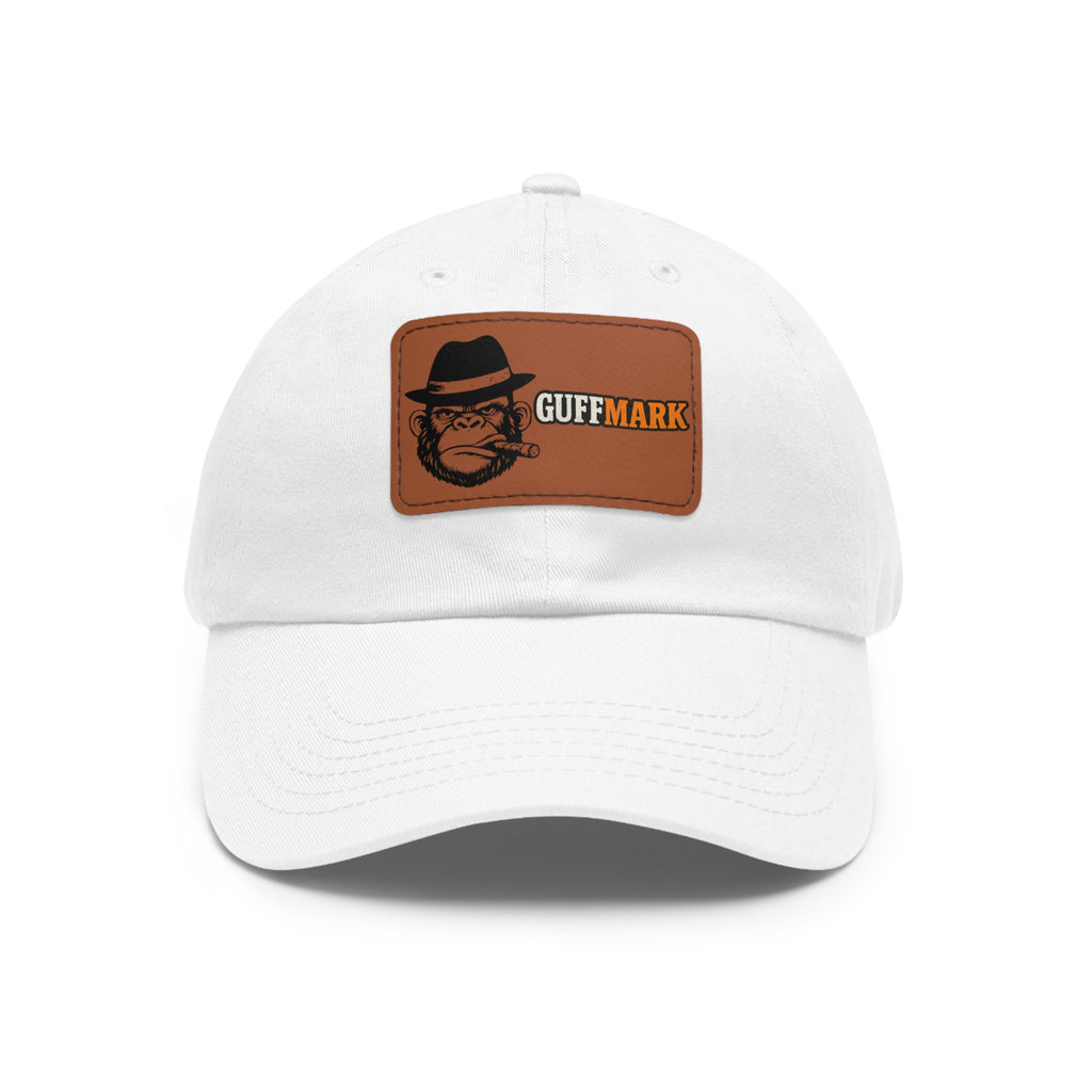 Guffmark Leather Patch Hat