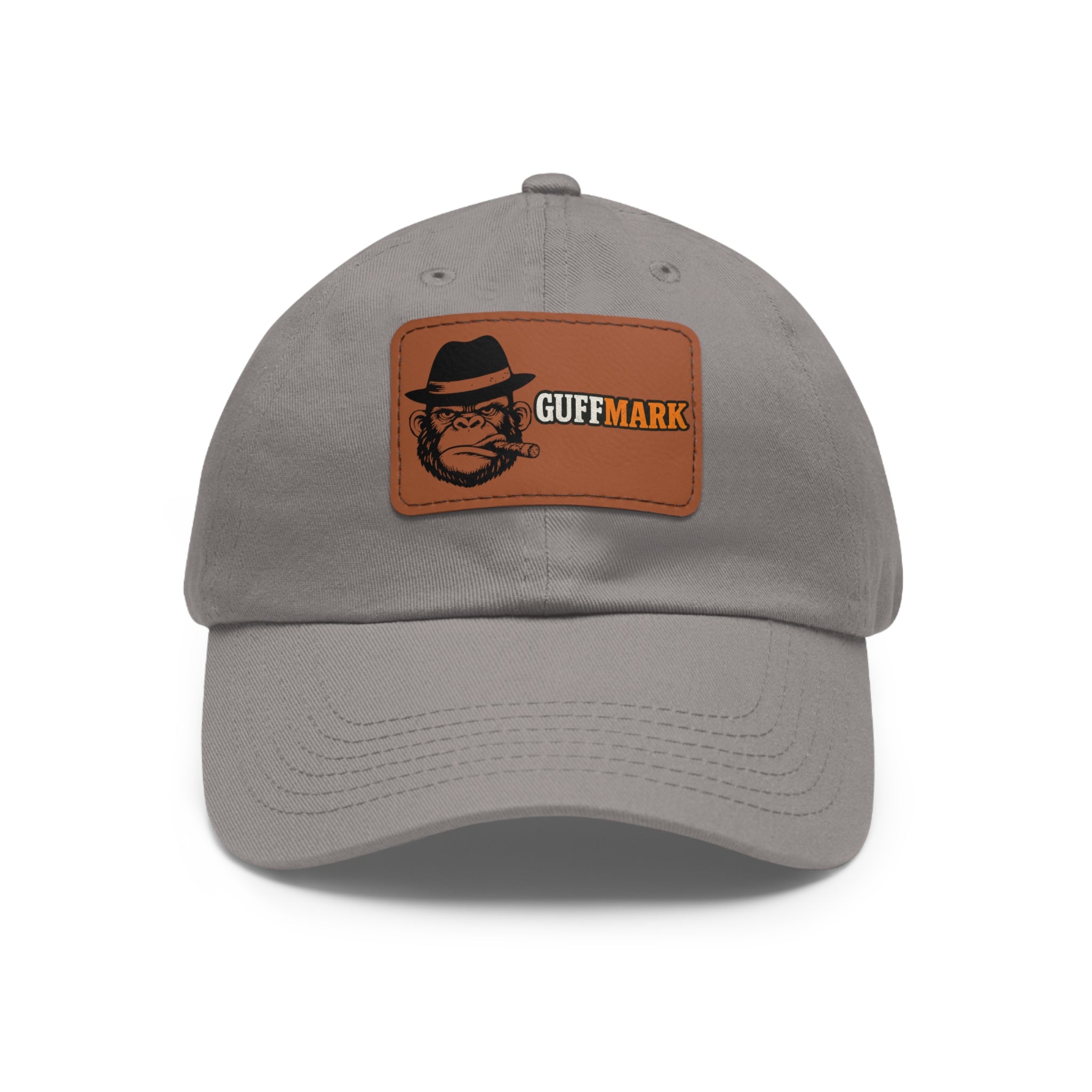 Guffmark Leather Patch Hat