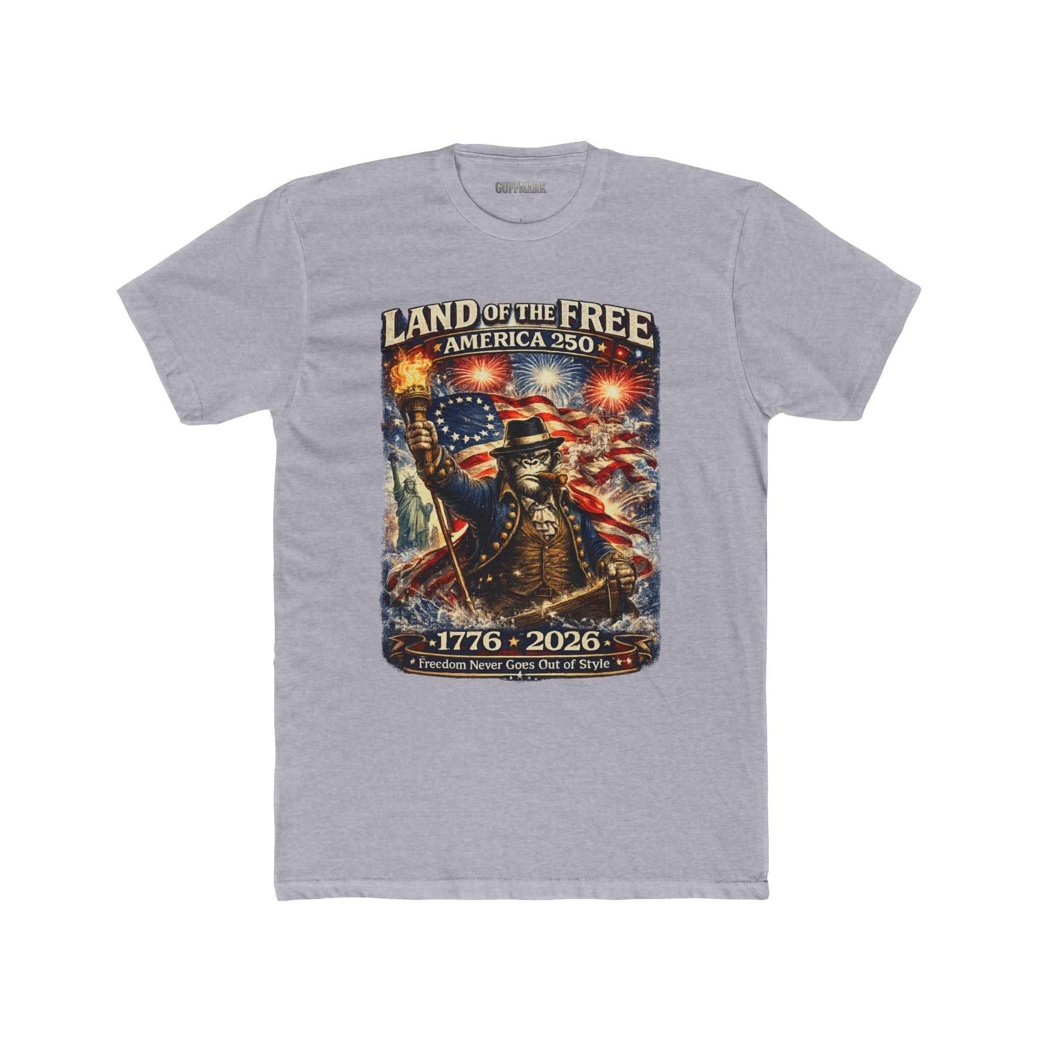 GuffMark Land of the Free Tee – America 250 Limited Edition (1776–2026)