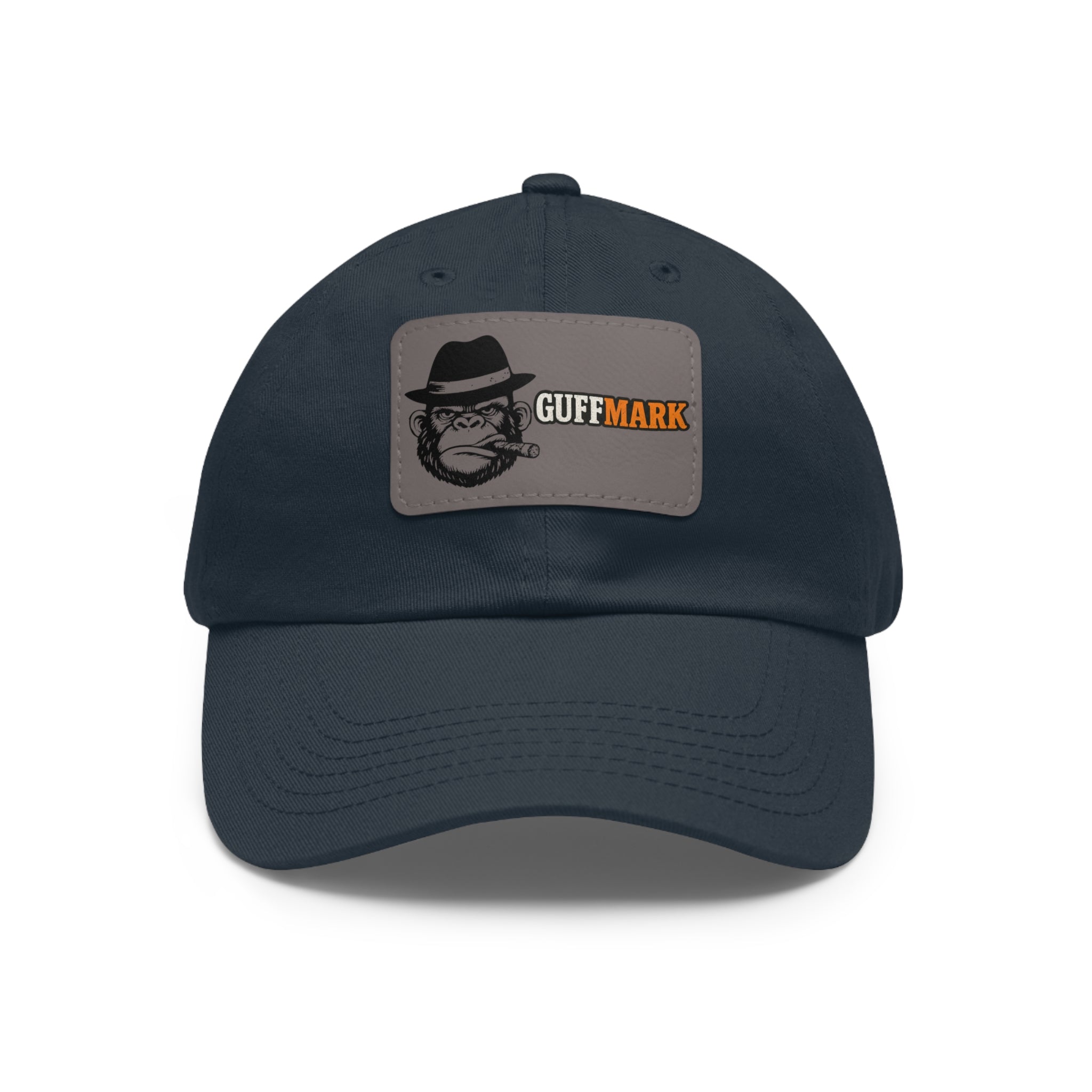 Guffmark Leather Patch Hat
